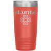 Slainte Gaelic Toast Celtic Heart Knot Etched Tumbler 20ozTumblersCoral