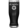 Slainte Gaelic Toast Celtic Knot Etched Boho Tumbler 20ozTumblersBlack