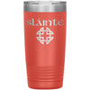 Slainte Gaelic Toast Celtic Knot Etched Tumbler 20ozTumblersCoral