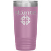 Slainte Gaelic Toast Celtic Knot Etched Tumbler 20ozTumblersLight Purple