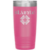 Slainte Gaelic Toast Celtic Knot Etched Tumbler 20ozTumblersPink