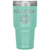 Slainte Gaelic Toast Celtic Knot Etched Tumbler 30ozTumblersTeal