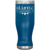 Slainte Irish Gaelic Toast Clovers Etched Boho Tumbler 20ozTumblersBlue