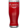 Slainte Irish Gaelic Toast Clovers Etched Boho Tumbler 20ozTumblersRed