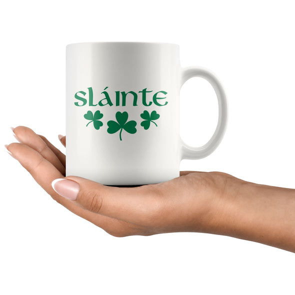 Slainte Irish Gaelic Toast Coffee MugDrinkware