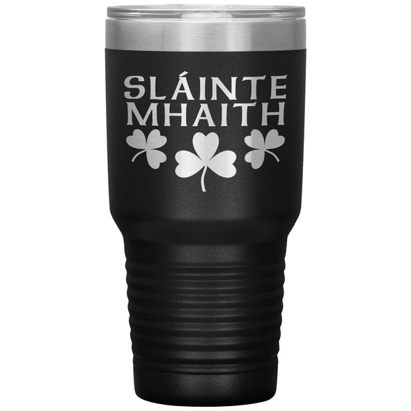 Slainte Mhaith Gaelic Irish Tumbler 30ozTumblersBlack