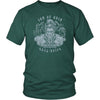 Son of Odin Norse Futhark Runes Cotton T-ShirtT-shirtDistrict Unisex ShirtDark GreenS