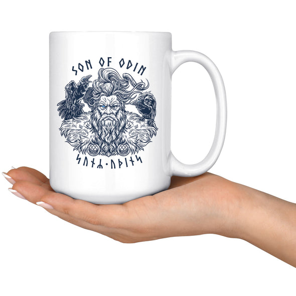 Son Of Odin Runes MugDrinkware