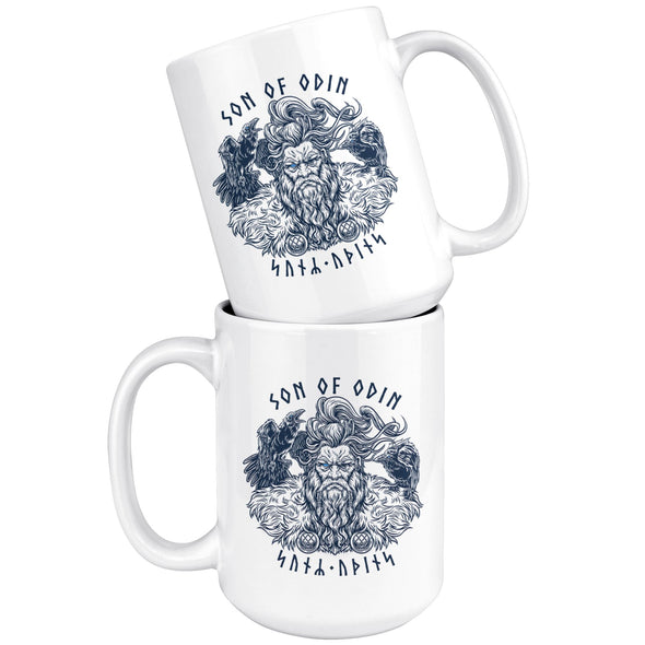 Son Of Odin Runes MugDrinkware