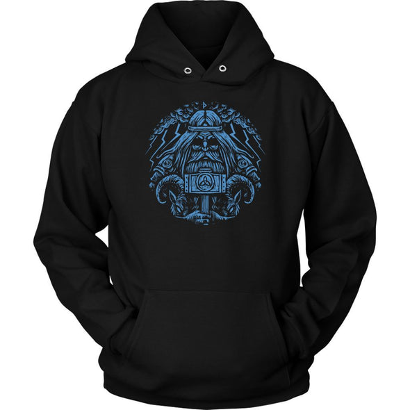 Thor Hoodie BlueT-shirtUnisex HoodieBlackS