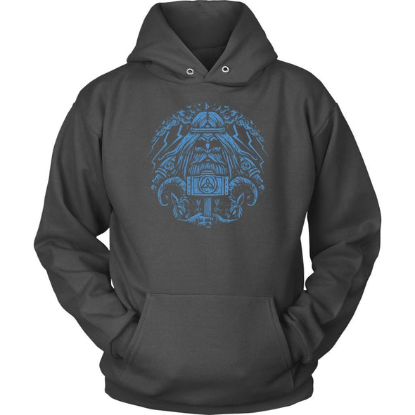 Thor Hoodie BlueT-shirtUnisex HoodieCharcoalS