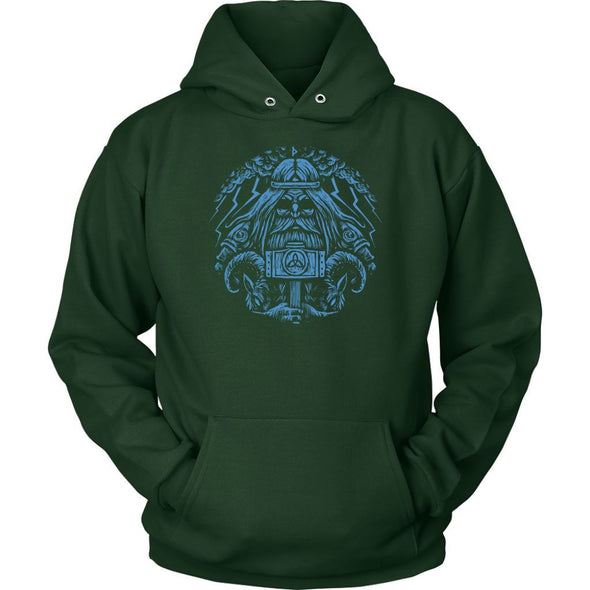 Thor Hoodie BlueT-shirtUnisex HoodieDark GreenS