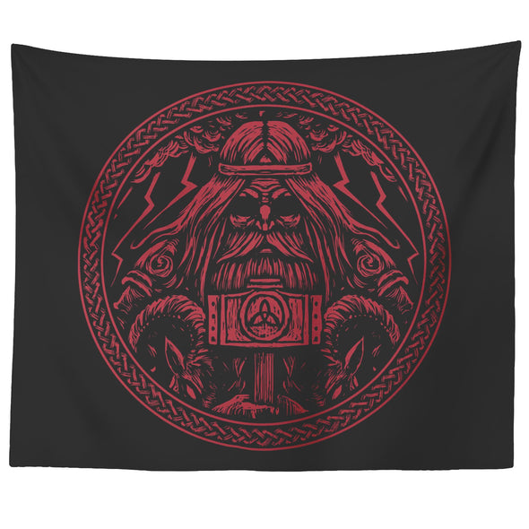 Thor Knotwork Viking TapestryTapestries60" x 50"