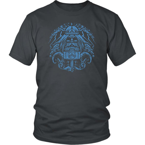 Thor Norse Mythology Cotton T-ShirtT-shirtDistrict Unisex ShirtCharcoalS
