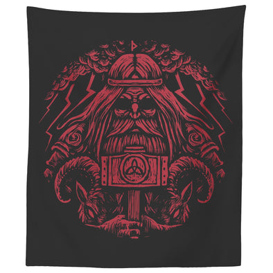 Thor Norse Mythology TapestryTapestries60" x 50"