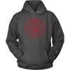 Thor Red KnotworkT-shirtUnisex HoodieCharcoalS