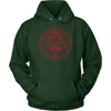 Thor Red KnotworkT-shirtUnisex HoodieDark GreenS