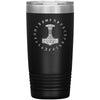 Thors Hammer Mjolnir Runes Etched Tumbler 20ozTumblersBlack