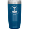 Thors Hammer Mjolnir Runes Etched Tumbler 20ozTumblersBlue