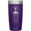 Thors Hammer Mjolnir Runes Etched Tumbler 20ozTumblersPurple