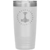 Thors Hammer Mjolnir Runes Etched Tumbler 20ozTumblersWhite