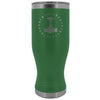 Thors Hammer Runes Etched 20oz Boho TumblerTumblersGreen