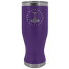 Thors Hammer Runes Etched 20oz Boho TumblerTumblersPurple