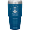 Thors Hammer Runes Etched Tumbler 30ozTumblersBlue