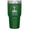 Thors Hammer Runes Etched Tumbler 30ozTumblersGreen