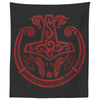 Thors Hammer Torc Tapestry DistressedTapestries60" x 50"