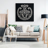 Thors Hammer Viking Torc Canvas ArtCanvas Wall Art 2