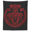 Thors Hammer Viking Torc TapestryTapestries60" x 50"