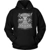 Thors Raven Hammer Mjölnir HoodieT-shirtUnisex HoodieBlackS