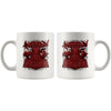 Thors Raven Hammer Red Mjölnir Coffee MugDrinkware