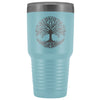 Tree of Life 30oz Etched TumblerTumblersLight Blue