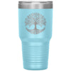 Tree of Life Etched Tumbler 30ozTumblersLight Blue