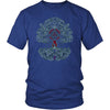 Tree of Life Yggdrasil Knotwork ShirtT-shirtDistrict Unisex ShirtRoyal BlueS
