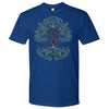 Tree of Life Yggdrasil Knotwork T-ShirtT-shirtNext Level Mens ShirtRoyal BlueS