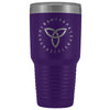 Triquetra Trinity Knot Runes 30oz Etched TumblerTumblersPurple