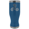 Triskele Etched Tumbler 20ozTumblersBlue