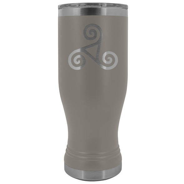 Triskele Etched Tumbler 20ozTumblersPewter