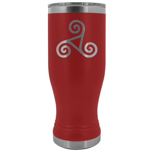 Triskele Etched Tumbler 20ozTumblersRed