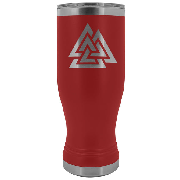 Valknut Etched Tumbler 20ozTumblersRed