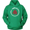 Valknut Norse Dragon HoodieT-shirtUnisex HoodieKelly GreenS