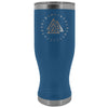 Valknut Runes Etched Tumbler 20ozTumblersBlue