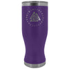 Valknut Runes Etched Tumbler 20ozTumblersPurple