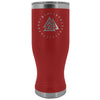 Valknut Runes Etched Tumbler 20ozTumblersRed