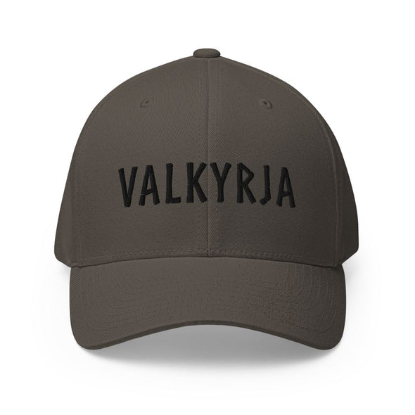 Valkyrie Old Norse Flexfit HatDark GreyS/M