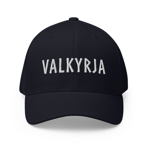 Valkyrja Valkyrie Old Norse Flexfit HatDark NavyS/M