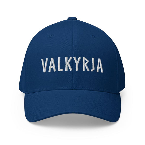 Valkyrja Valkyrie Old Norse Flexfit HatRoyal BlueS/M